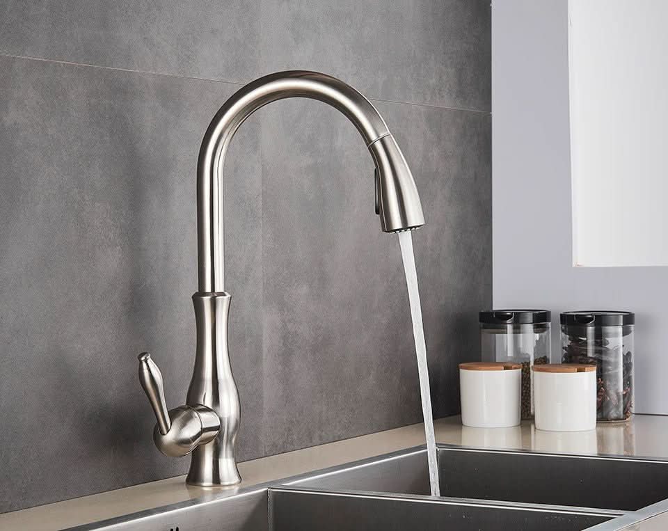 AeroFlow Extendable Stainless Steel Kitchen Tap For Flexible Stylish Kitchen Work | Temsk