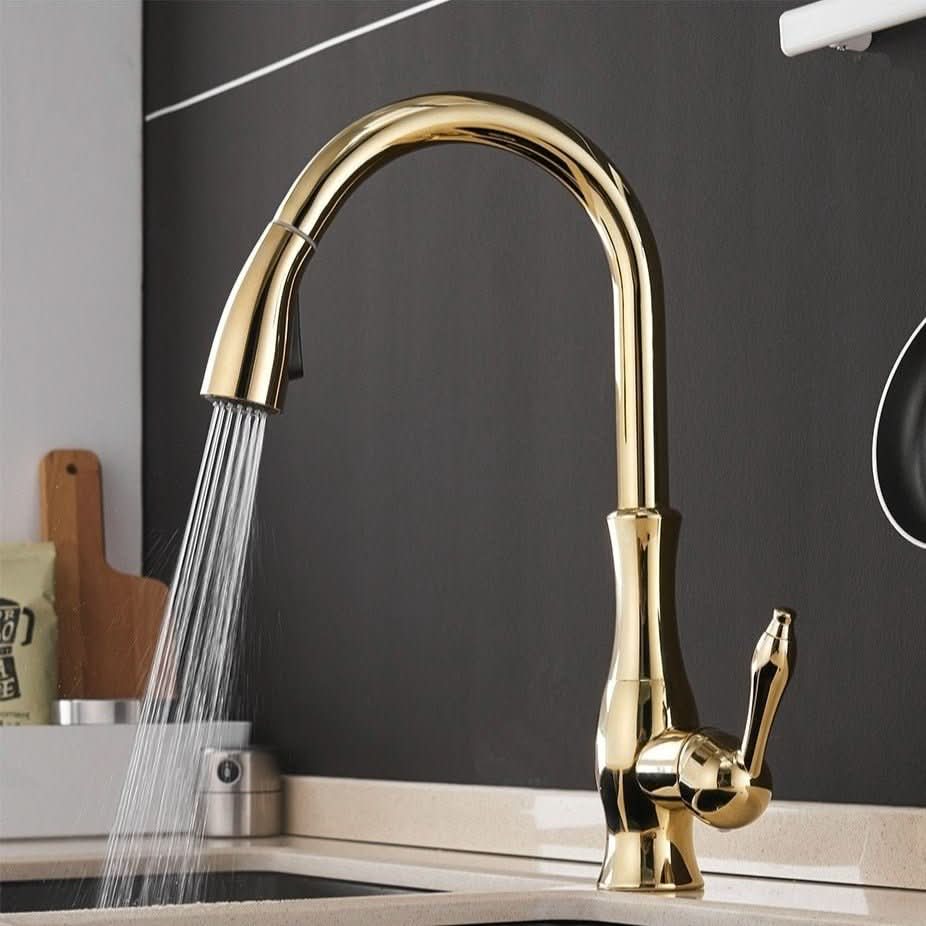 AeroFlow Extendable Stainless Steel Kitchen Tap For Flexible Stylish Kitchen Work | Temsk