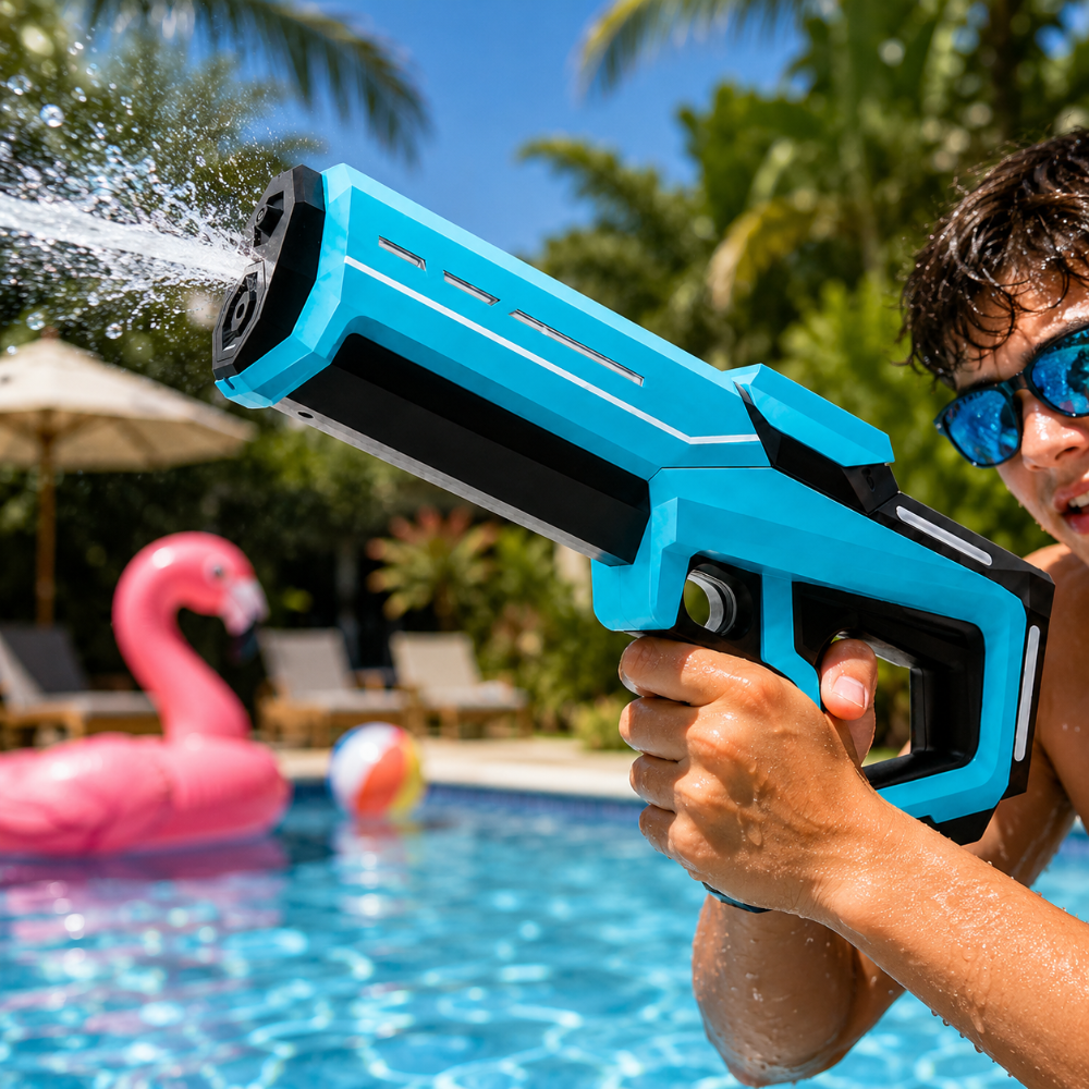Große Wasserpistole mit automatischer Funktion für Outdoor-Schlachten | Temsk
