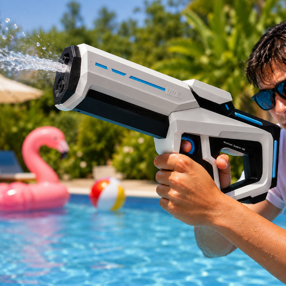 Große Wasserpistole mit automatischer Funktion für Outdoor-Schlachten | Temsk