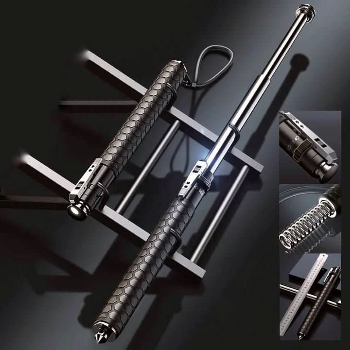 Trail Guard Trek Stick Automatic Walking Stick With Self Defense | Temsk