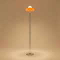 NovaLumen Stylish Modern Glass Standing Floor Lamp With Warm Ambiance | Temsk