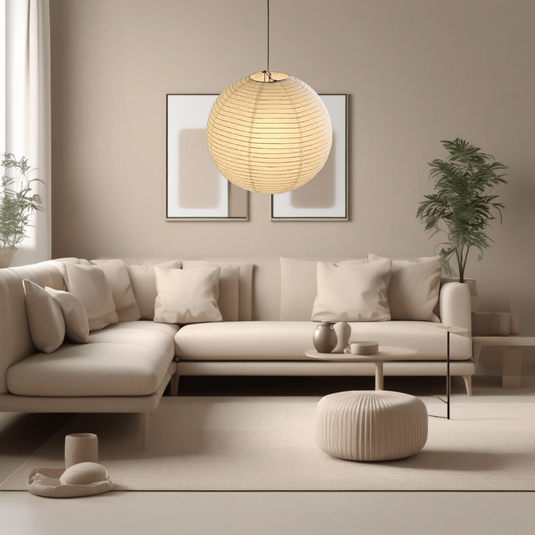 Závěsná světla Nova s designem papírových balónků pro moderní interiéry | Temsk