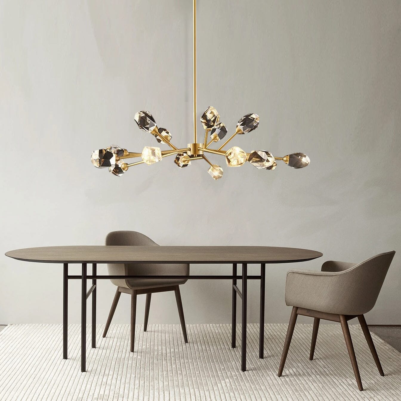 Aurelia Crystal Pendant Light With Modern Design And Bright Beams | Temsk