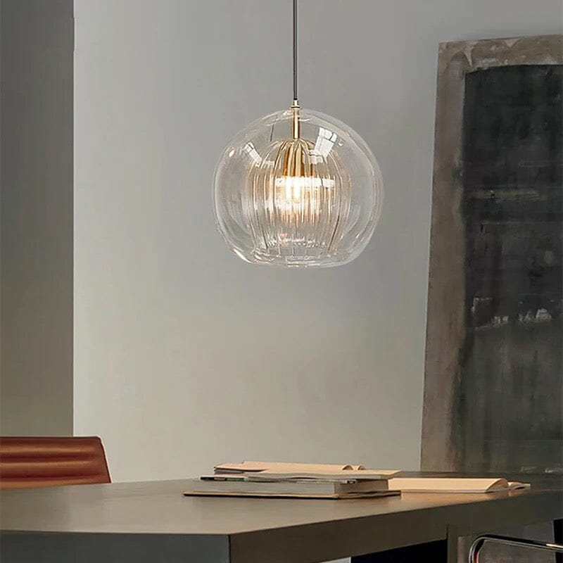 Nova Glass Bubble Pendant Light With Handblown Double Orbs | Temsk