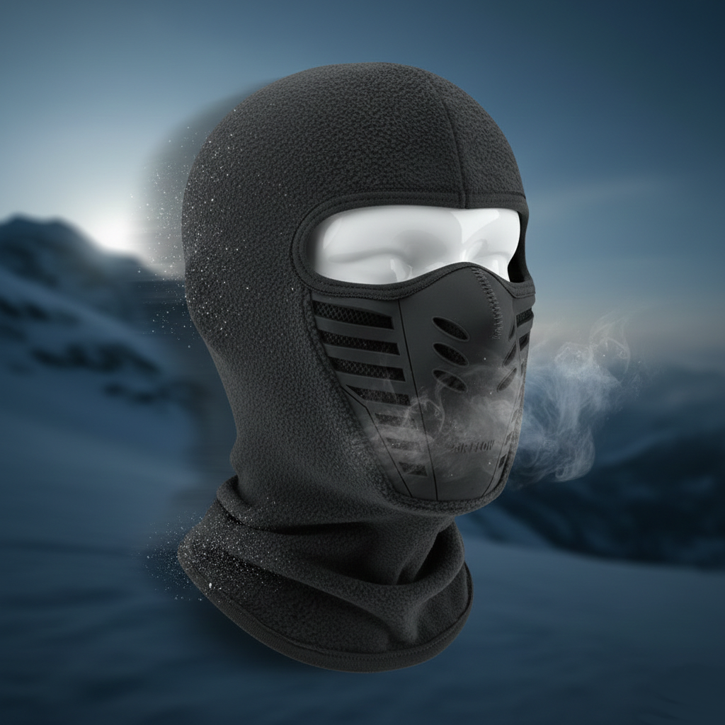 Winter Thermal Windproof Face Mask With Full Coverage For Outdoor Sports | Temsk