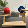 Indoor Party Fun With Wooden Balloon Duel Sword Game | Temsk