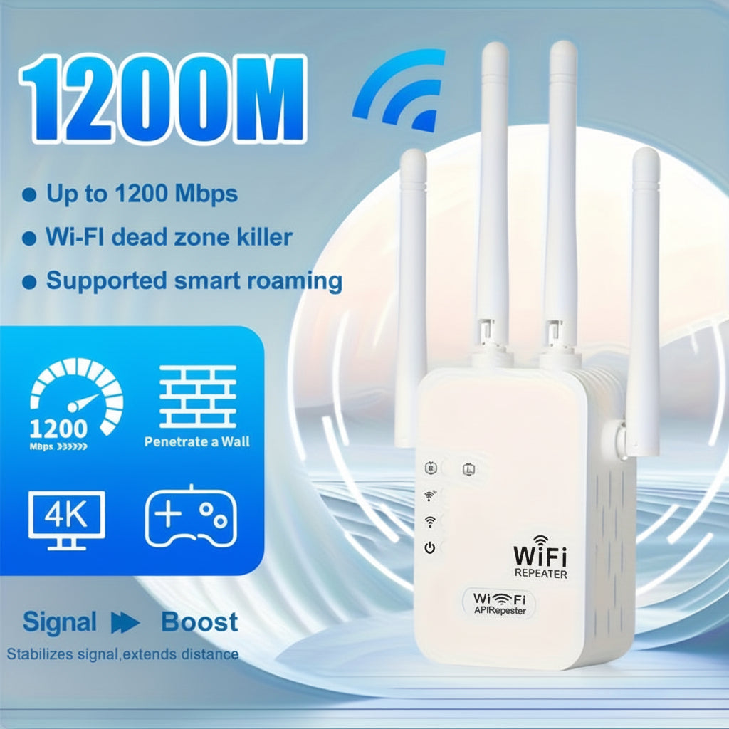 Hochleistungs-WLAN-Verstärker für stärkere Heimabdeckung | Temsk