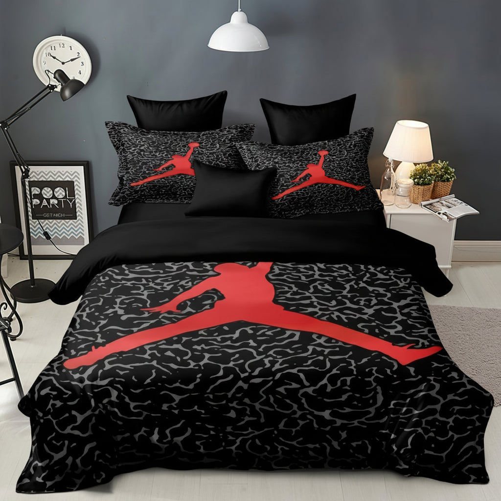 Hoops Duvet Cover Set For Kids And Teens Bedroom Decor | Temsk