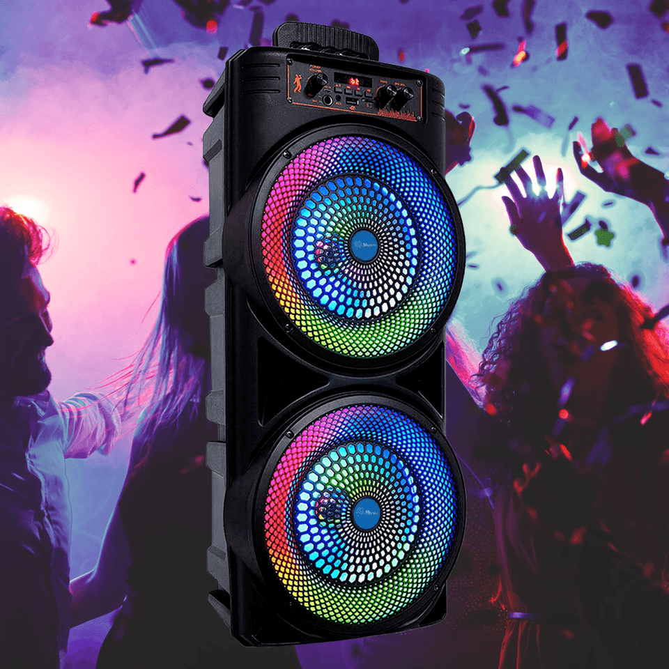 PulseBeat 6000W Bluetooth Højttalersystem Med Kraftig Bas Og Mikrofon | Temsk