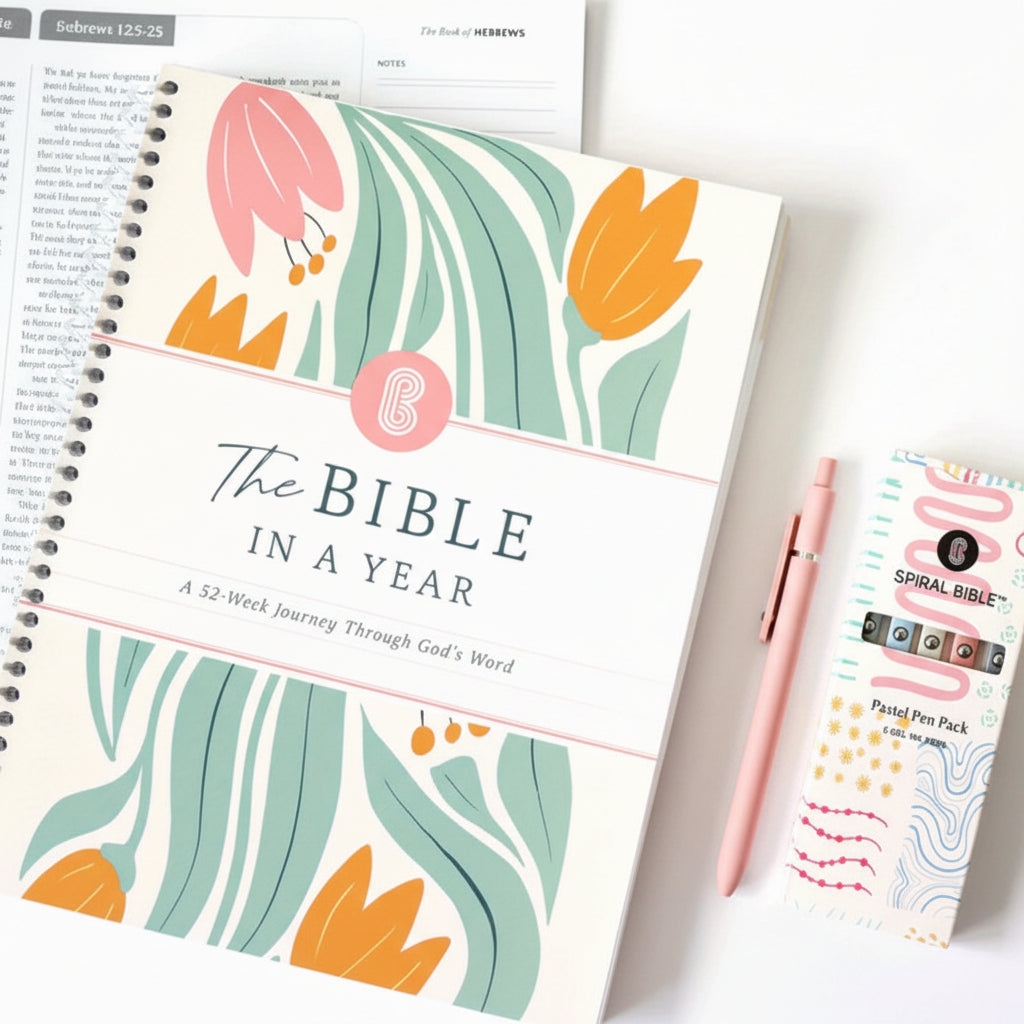 Spiral Bound Undated Weekly And Monthly Paper Planner | Temsk