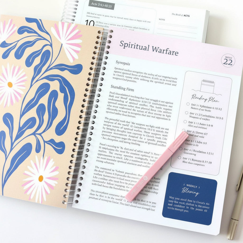Spiral Bound Undated Weekly And Monthly Paper Planner | Temsk