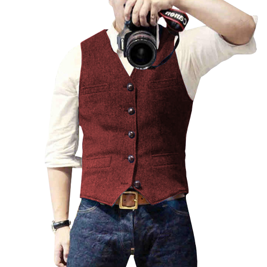 Aster Men's Vest With Sleek Silhouette And Modern Fit | Temsk