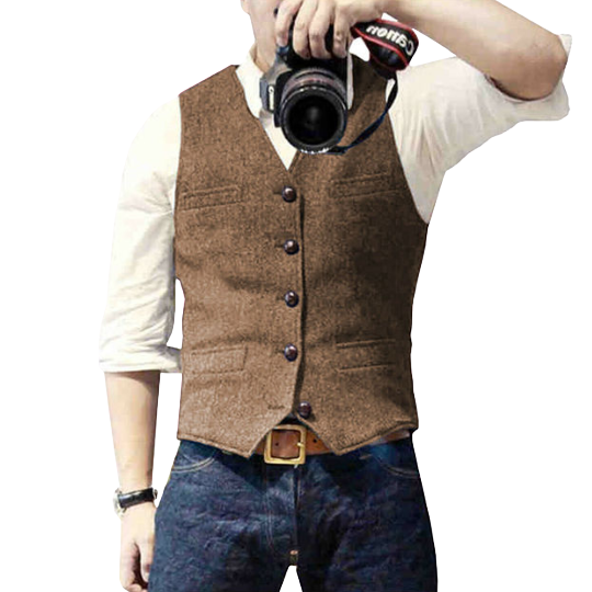 Aster Men's Vest With Sleek Silhouette And Modern Fit | Temsk