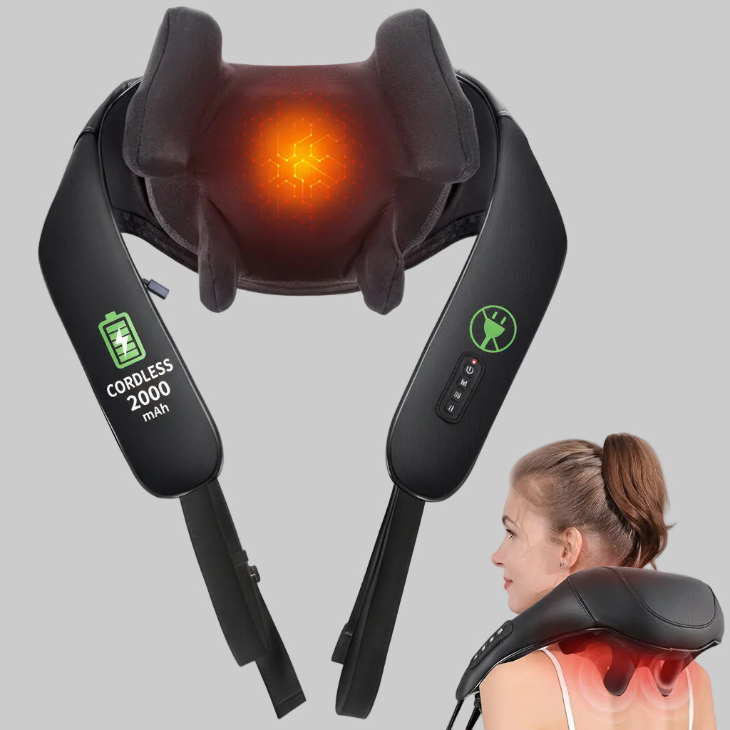 Trådløs Nakkemassager til Skulderaflastning derhjemme | Temsk