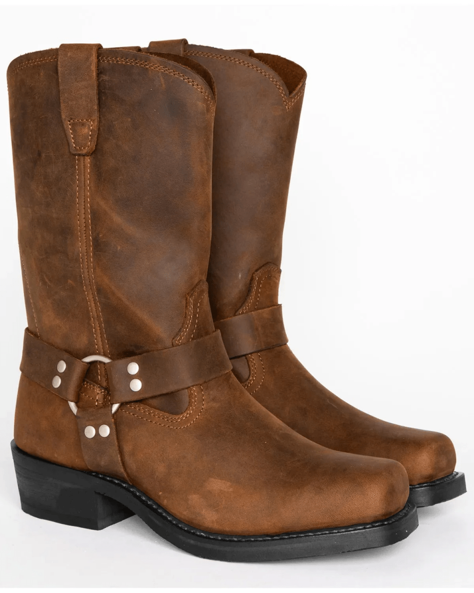 IronForge Harness Boots for Men with Waterproof Leather | Temsk