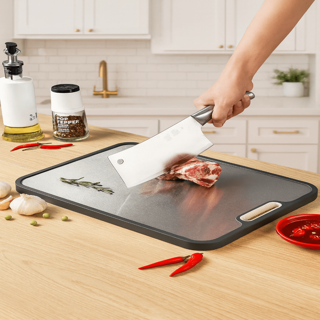 ApexForge Titan Cutting Board Double Sided Non Slip Prep Surface | Temsk