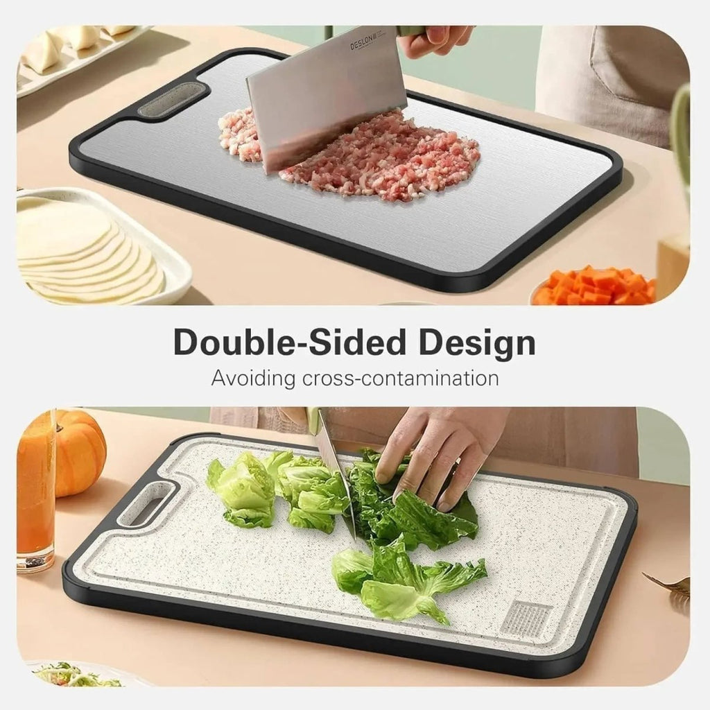 ApexForge Titan Cutting Board Double Sided Non Slip Prep Surface | Temsk