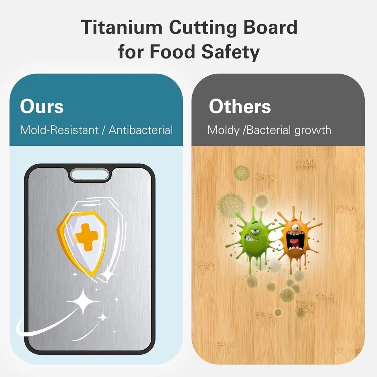 ApexForge Titan Cutting Board Double Sided Non Slip Prep Surface | Temsk