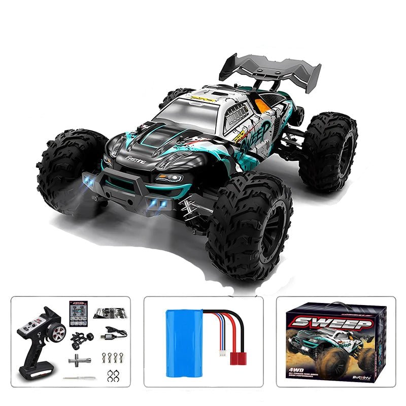 NovaRidge Fury RC Car 70 Km Per Hour 4WD High Speed for Extreme Outdoor Racing | Temsk