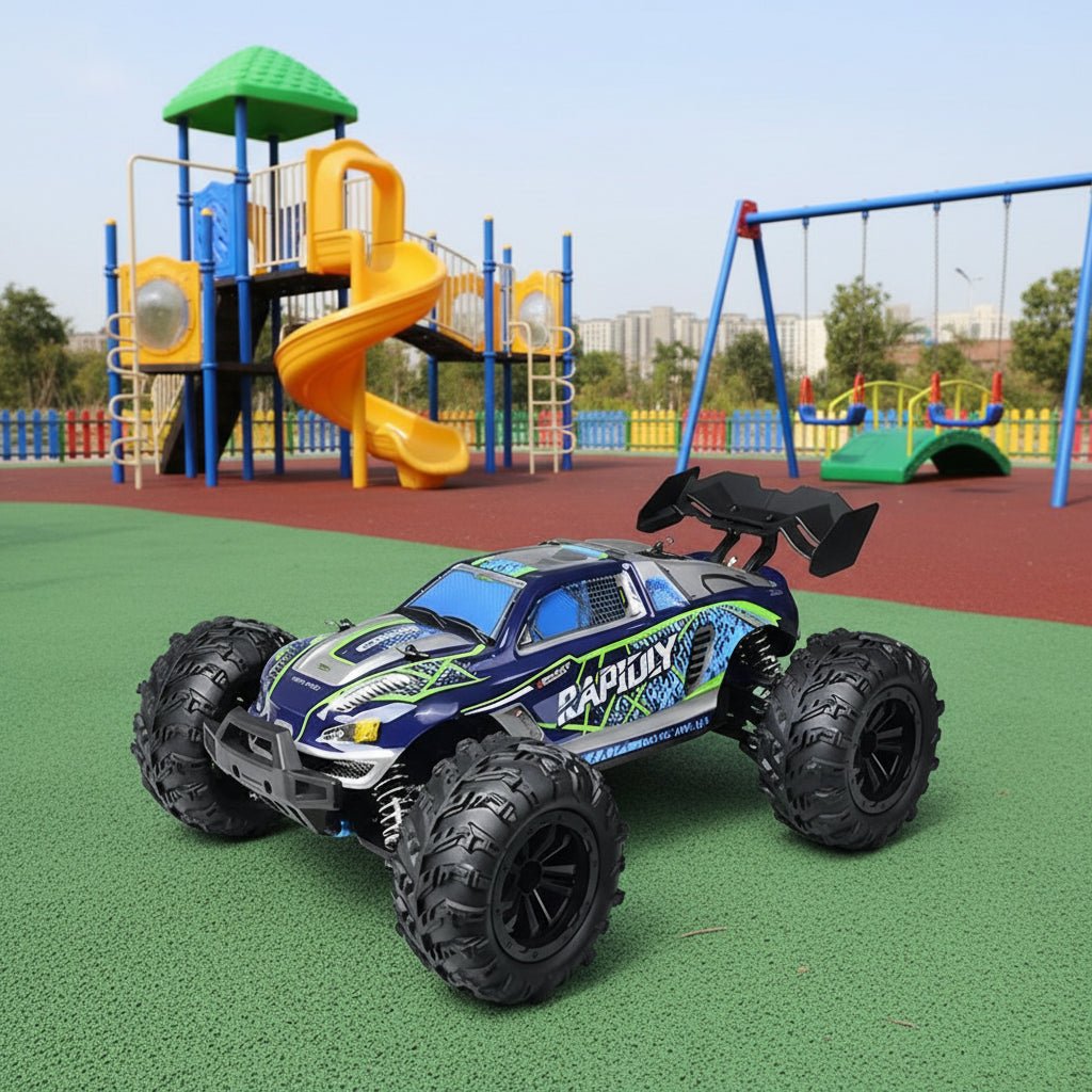 NovaRidge Fury RC Car 70 Km Per Hour 4WD High Speed for Extreme Outdoor Racing | Temsk