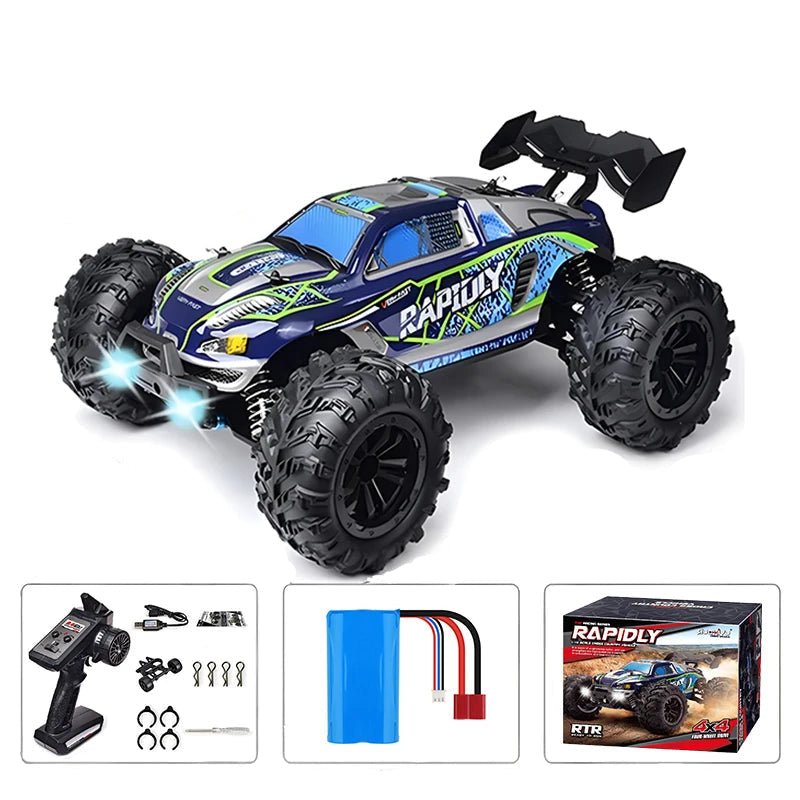 NovaRidge Fury RC Car 70 Km Per Hour 4WD High Speed for Extreme Outdoor Racing | Temsk
