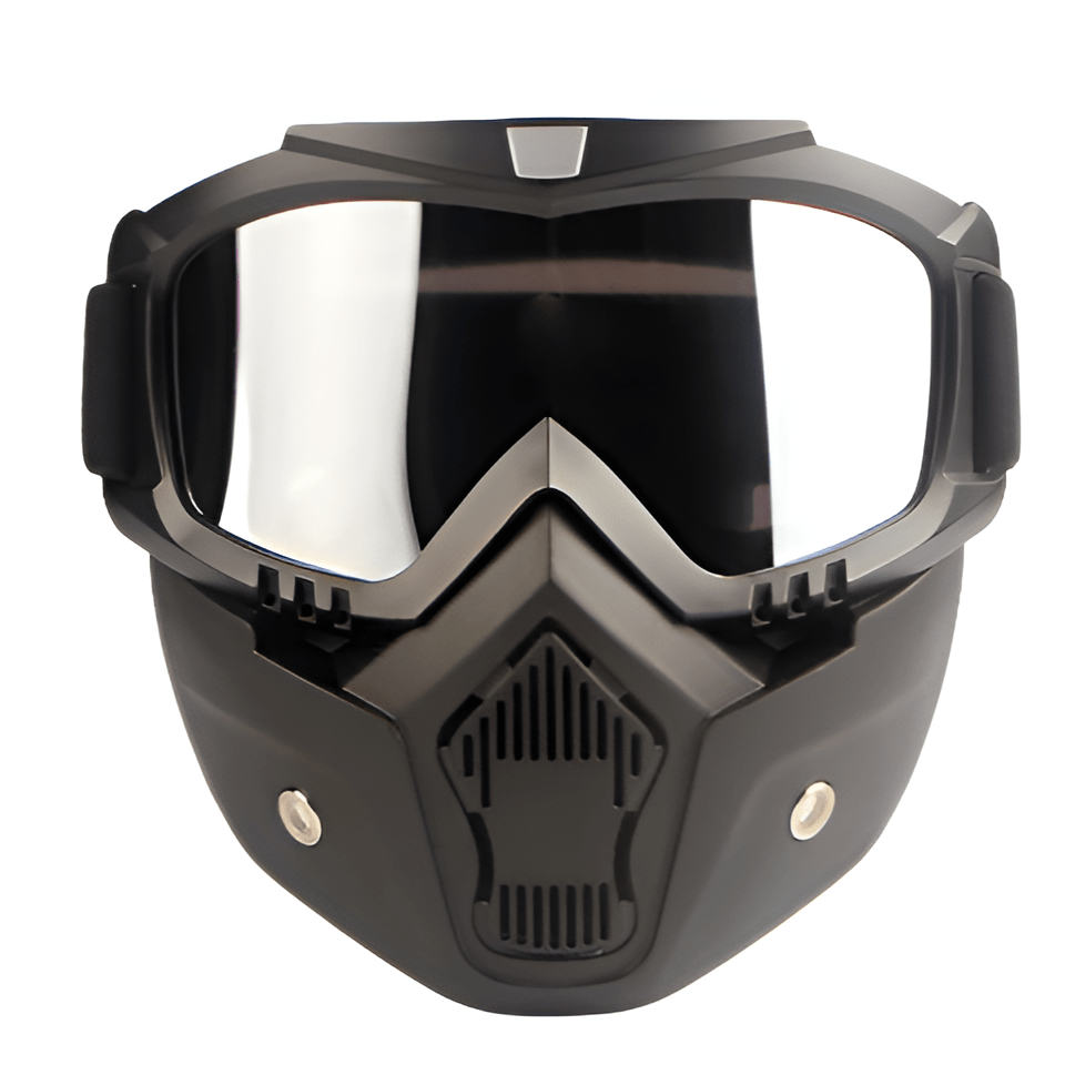 AuroraShield Pro Fuld Ansigts Ski Maske Med Brudsikker TPU Ramme Og Klar PC Linse | Temsk