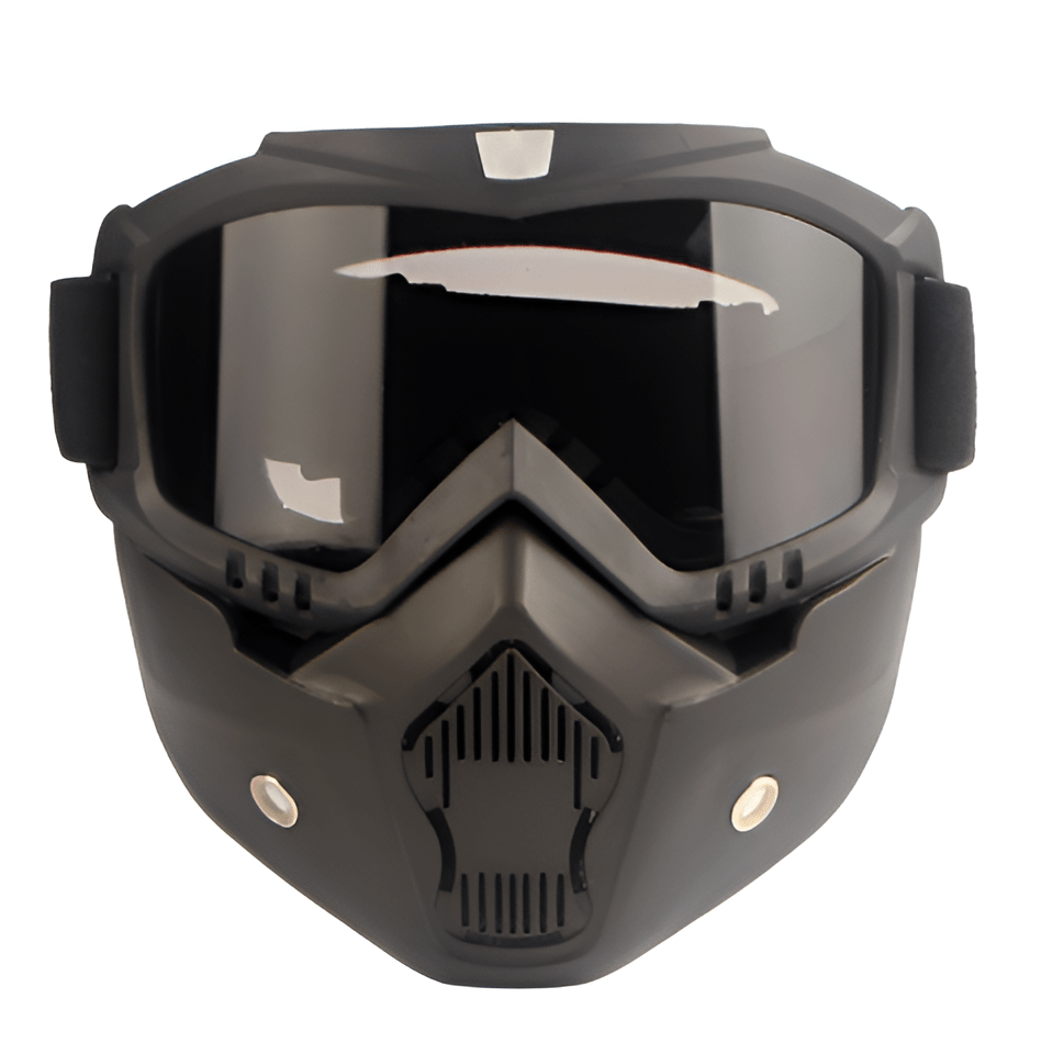 AuroraShield Pro Fuld Ansigts Ski Maske Med Brudsikker TPU Ramme Og Klar PC Linse | Temsk