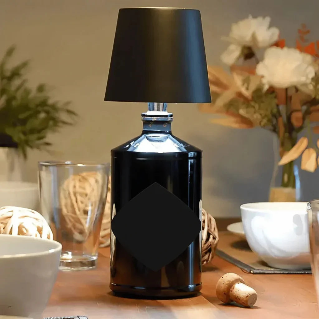 LED láhev lampa pro stolní dekoraci a náladové osvětlení doma | Temsk