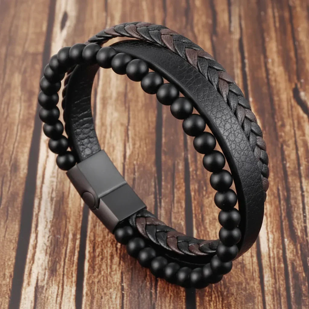 Mindfulness Stone Bead Bracelet For Everyday Calm And Focus | Temsk