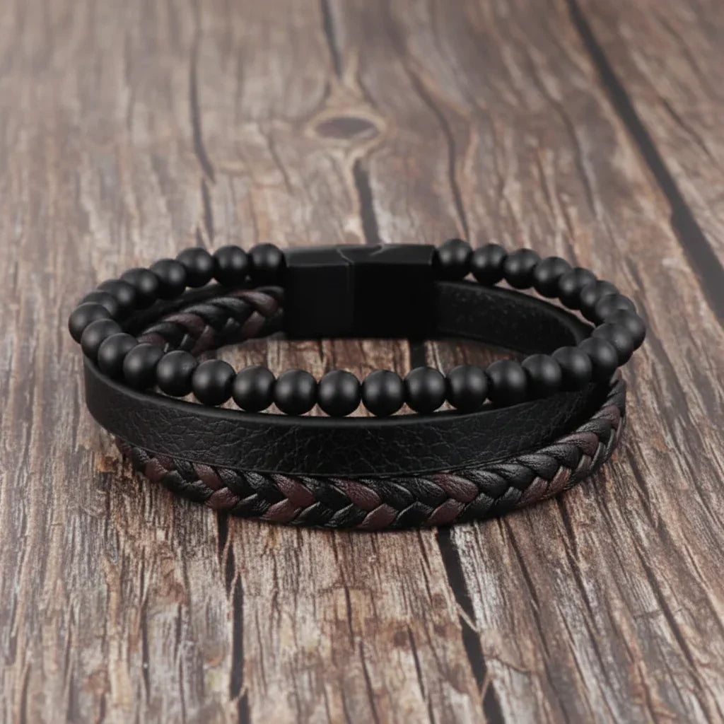 Mindfulness Stone Bead Bracelet For Everyday Calm And Focus | Temsk