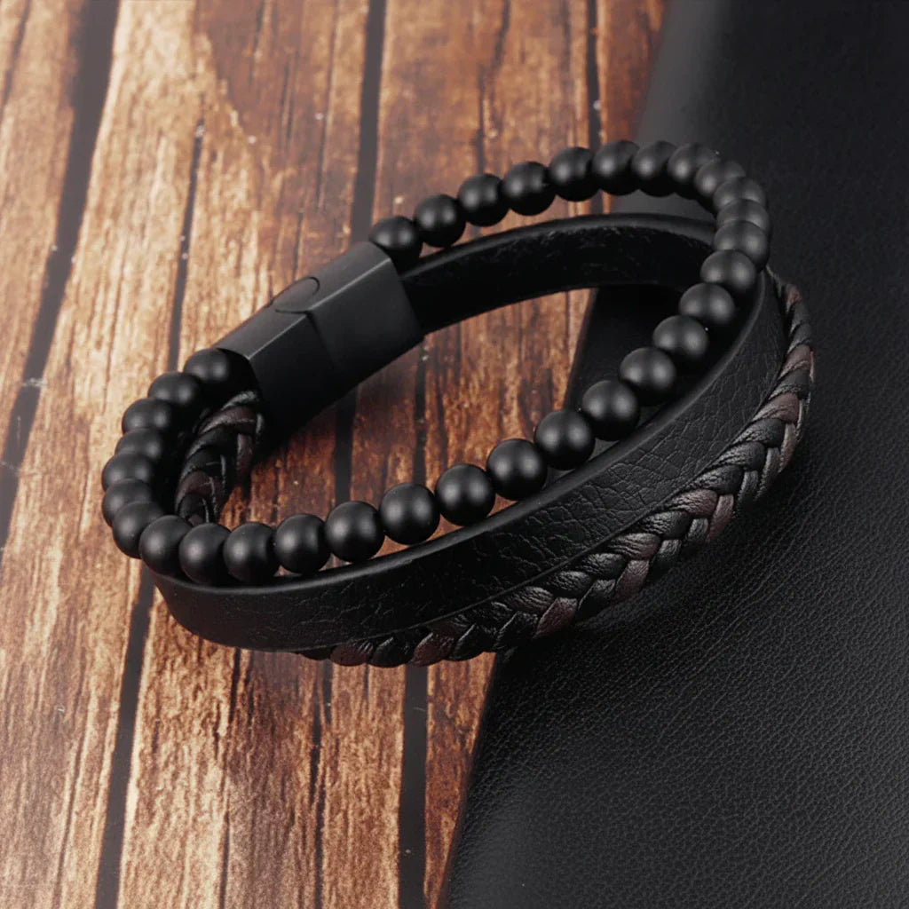 Mindfulness Stone Bead Bracelet For Everyday Calm And Focus | Temsk