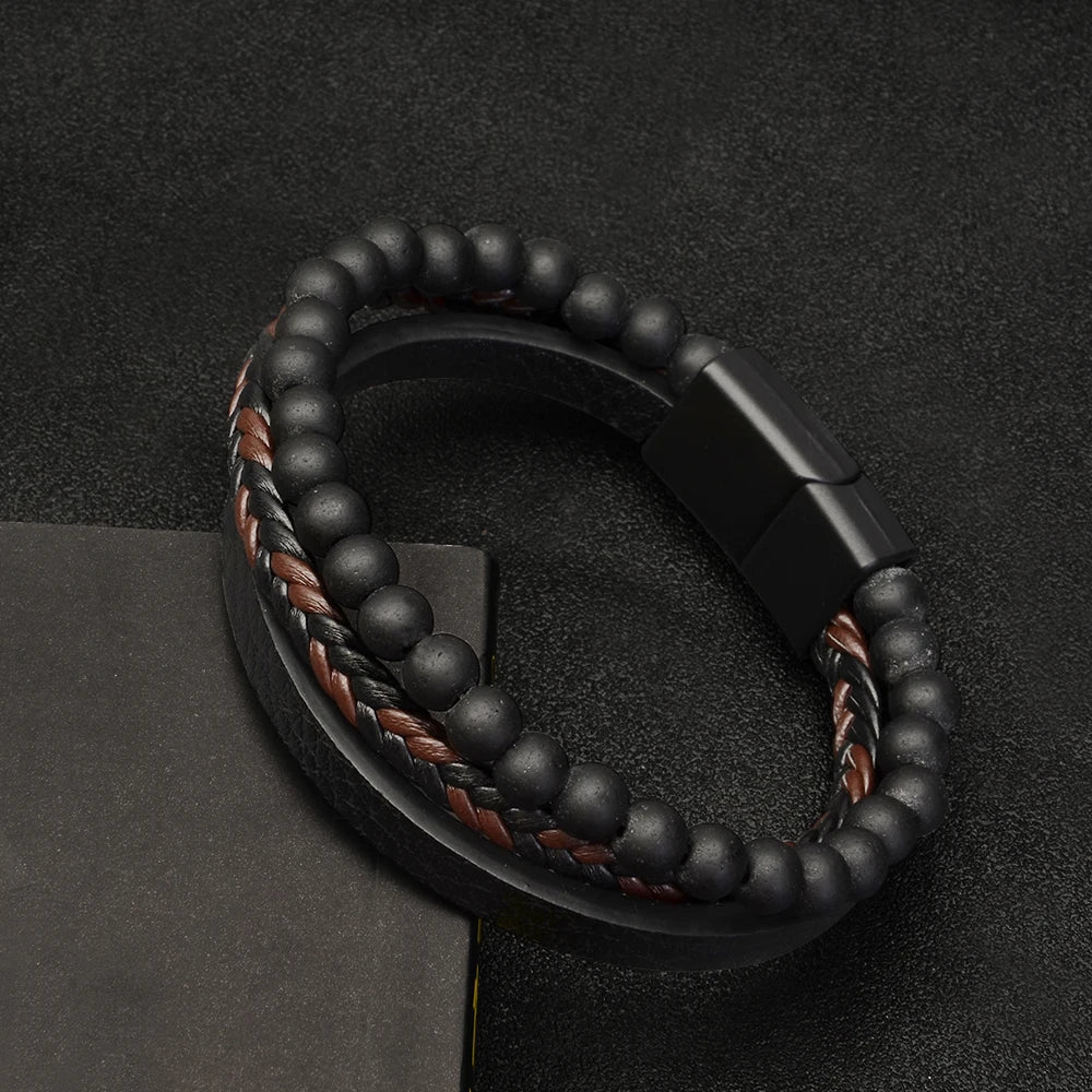 Mindfulness Stone Bead Bracelet For Everyday Calm And Focus | Temsk