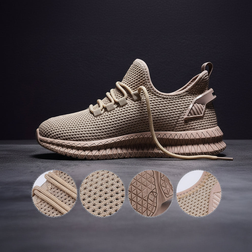 Mens Breathable Mesh Running Shoes Lightweight Athletic Sneakers | Temsk