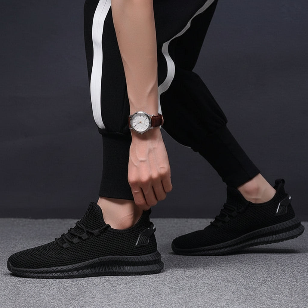 Mens Breathable Mesh Running Shoes Lightweight Athletic Sneakers | Temsk