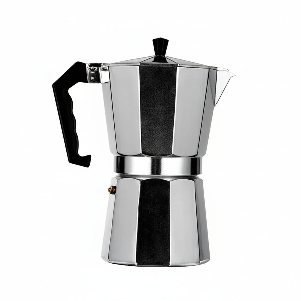 VivaBrew Portable Italian Aluminum Espresso Maker for Intense Aroma | Temsk