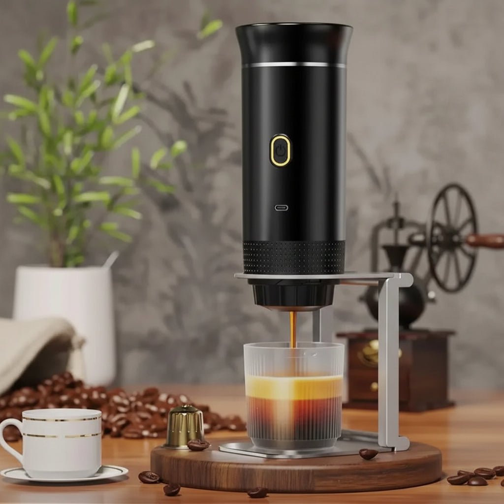 NovaBrew přenosný 3v1 espresso kávovar s vysokotlakou extrakcí | Temsk