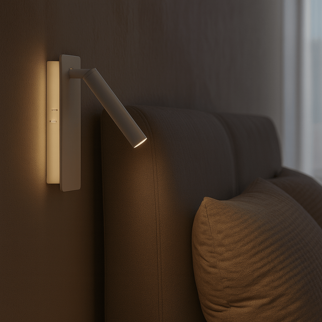 TwirlNova Rotatable LED Lamp For Flexible Bed Lighting | Temsk