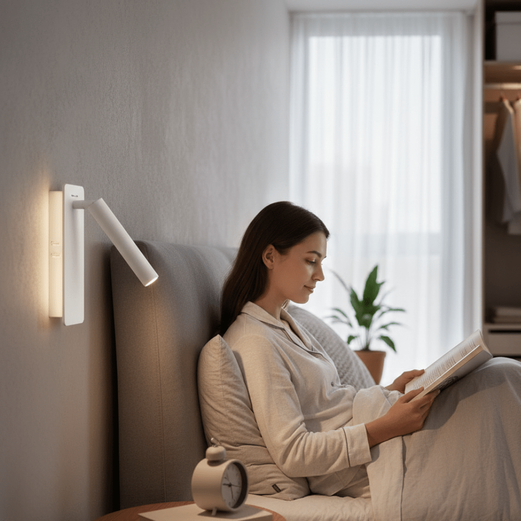 TwirlNova Rotatable LED Lamp For Flexible Bed Lighting | Temsk