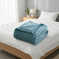 CozyNest 3D Bubble Plush Blanket For All Seasons At Home | Temsk