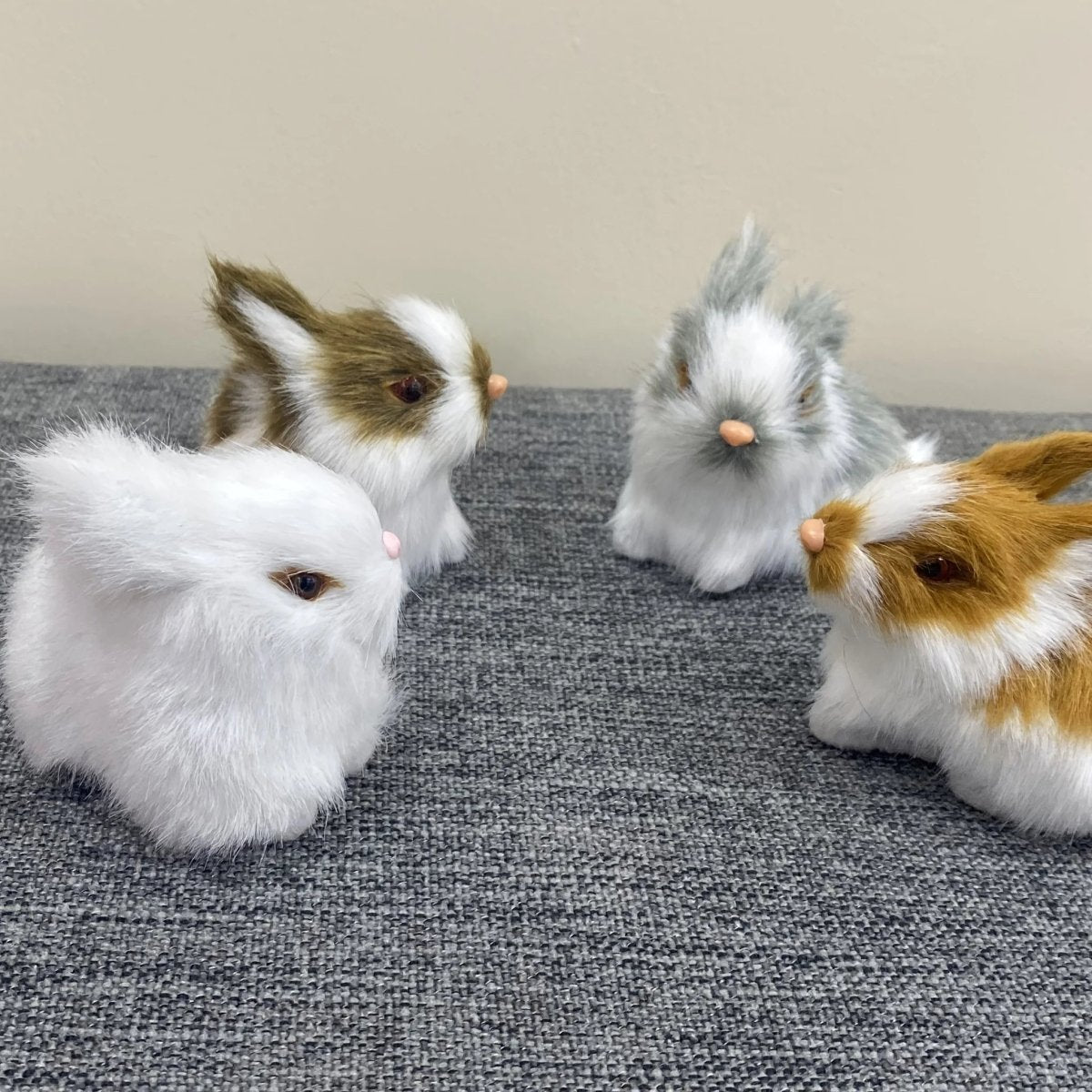 Aurora Easter Bunny Sculpture Set For Elegant Home Decor | Temsk