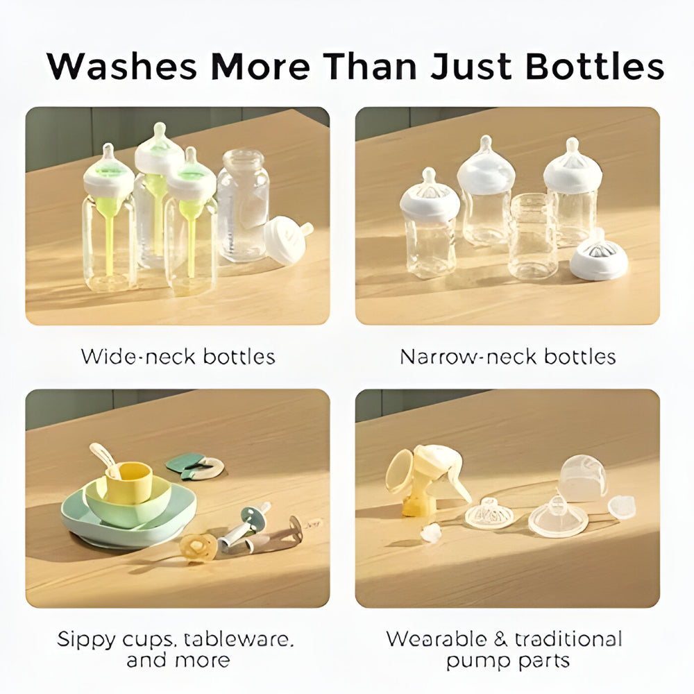 Countertop Electric Baby Bottle Washer And Feeding Cleaner | Temsk