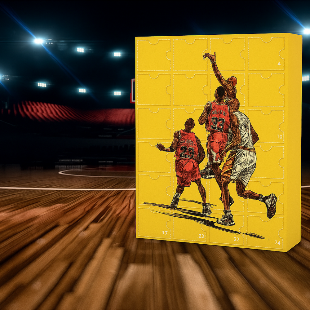 Basketball Mini Figures Advent Calendar Gift Box Set | Temsk