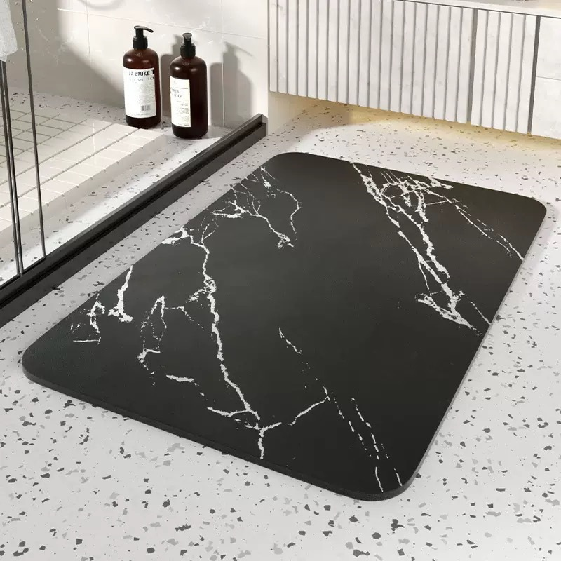 Diatom Stone Quick Dry Marble Bath Mat For Home Non Slip | Temsk