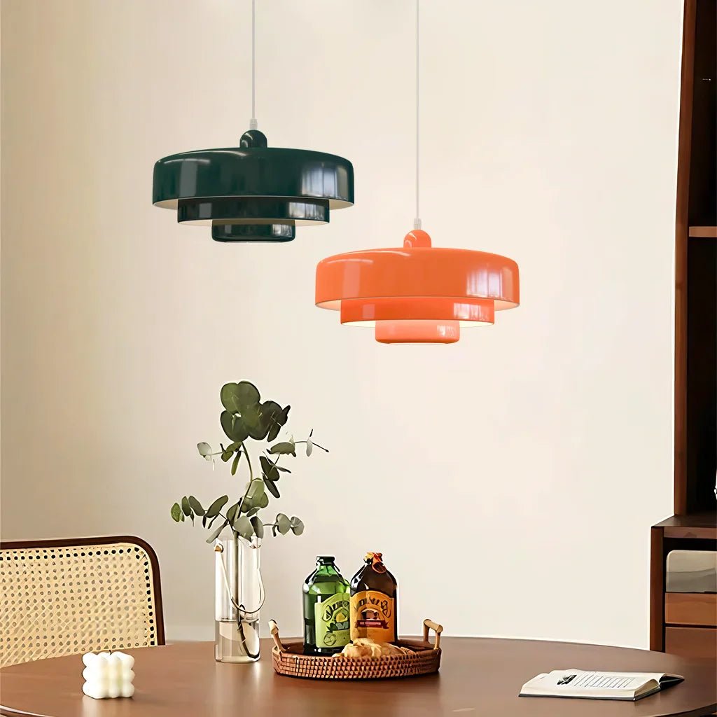 Lumina Three Tier Pendant Light In Macaron Colors For Living Rooms | Temsk