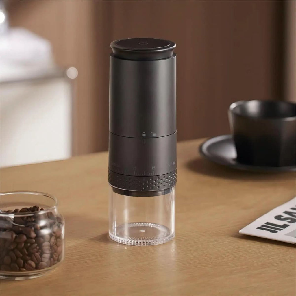 PulseGrind Electric Coffee Grinder With 38 Grinding Levels And USB-C Charging | Temsk