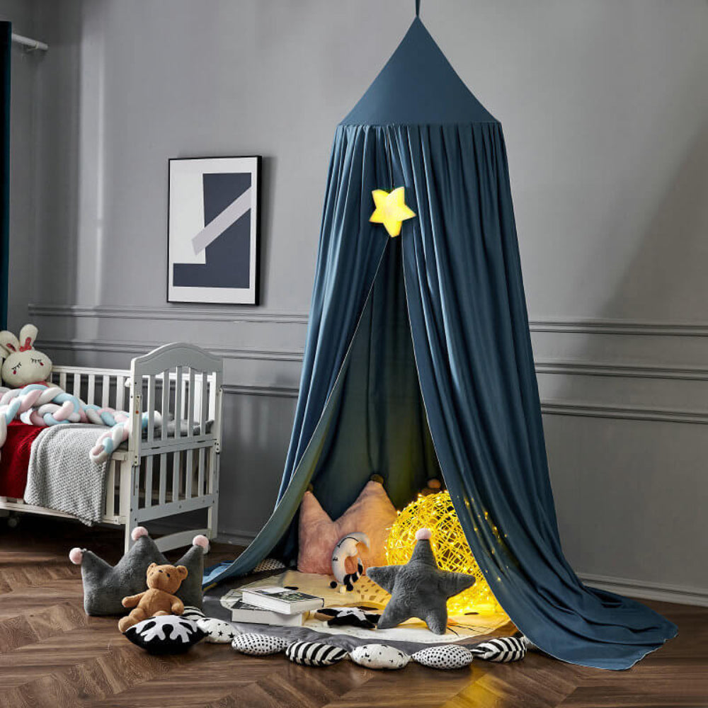 Dreamy Nursery Bed Canopy For Kids Room Decor And Hideaway | Temsk