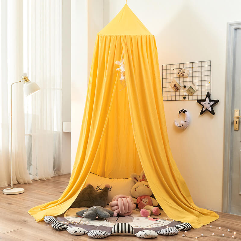 Dreamy Nursery Bed Canopy For Kids Room Decor And Hideaway | Temsk