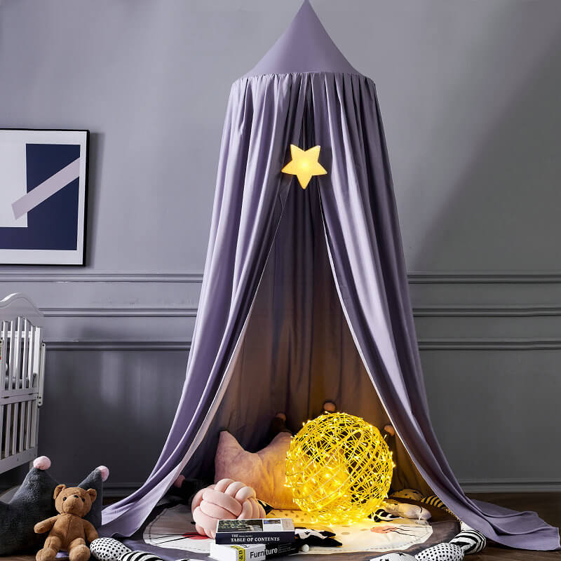 Dreamy Nursery Bed Canopy For Kids Room Decor And Hideaway | Temsk