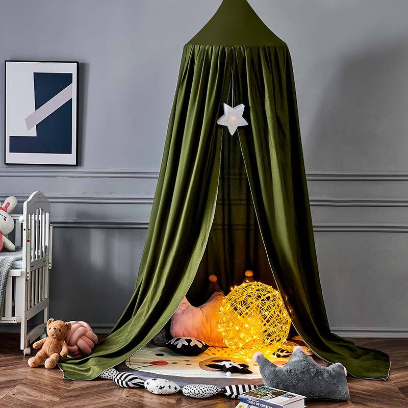 Dreamy Nursery Bed Canopy For Kids Room Decor And Hideaway | Temsk